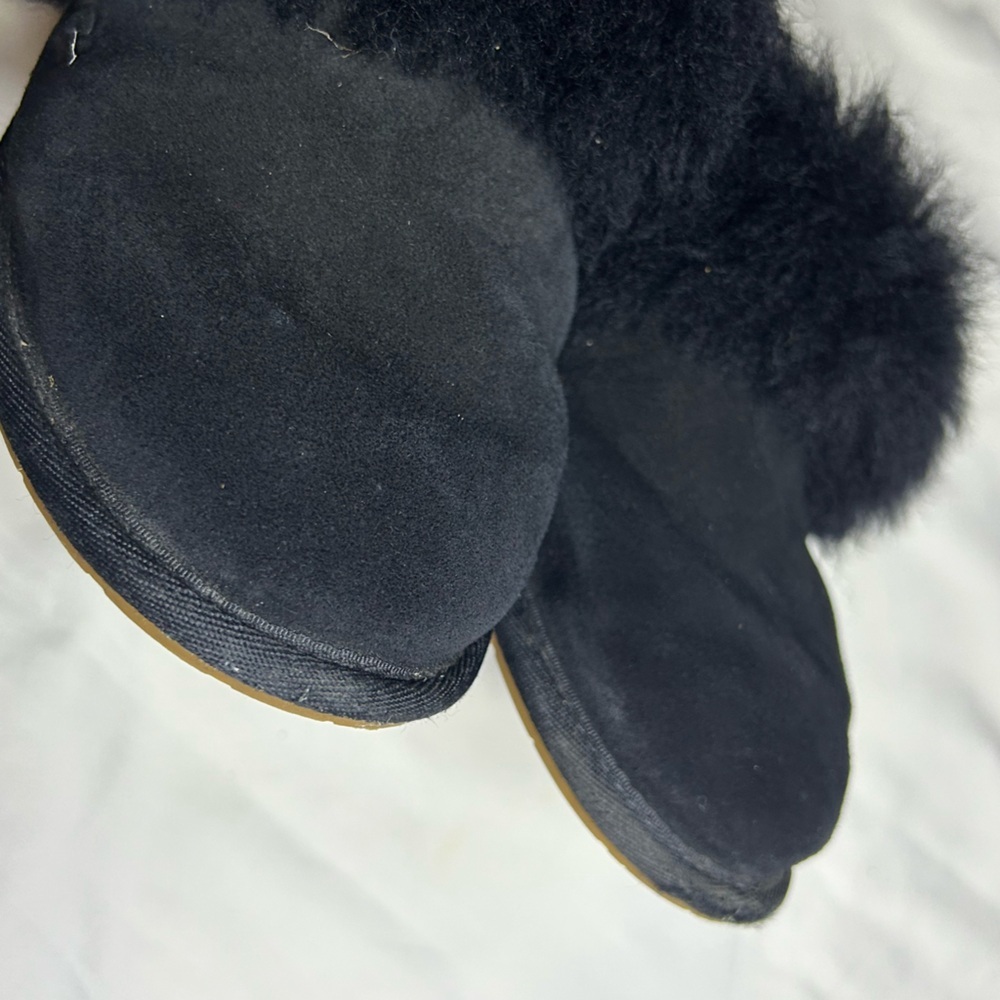 UGG Australia Women's Scuff Sis Slippers Black Size 5 - Picture 7 of 7